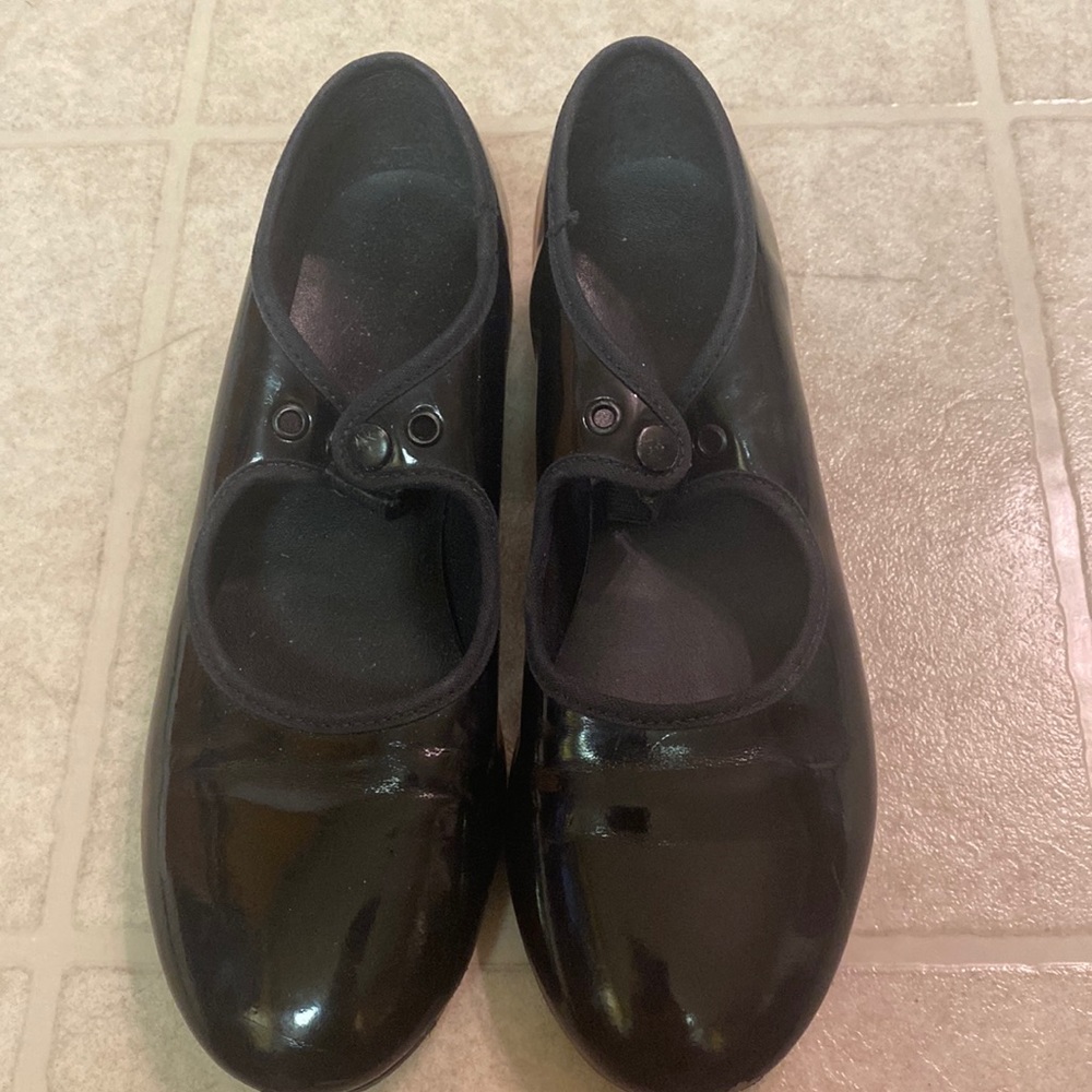 Kids Black Mary Jane School Shoes